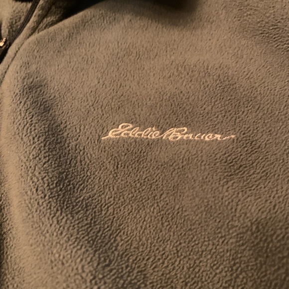 Eddie Bauer 1/4 Zip Pullover Size Large(Tall) Gray - Picture 2 of 4